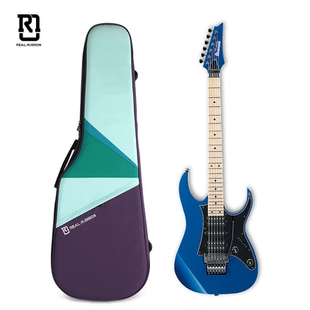 Iris-E Purple Real Mission New Design Acoustic Guitar Bag Instrument Bags Waterproof Nylon 30MM Durable Lightweight for Guitar