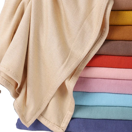 Maldives Malaysia Muslim Finest Hijab Perfect Matching Mercerized Cotton Jersey Shawls Instant Inner Headcaps Muslim Scarf