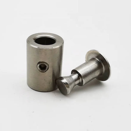 Professional Manufacture 304 Solid Stainless Steel Standoffs for Outdoor Signage Featuring Acrylic Plate Fasteners