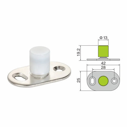 Factory Wholesale Price Modern Kitchen Sliding Shower Door Bottom Guide Rollers with Stainless Steel and Lifetime Warranty