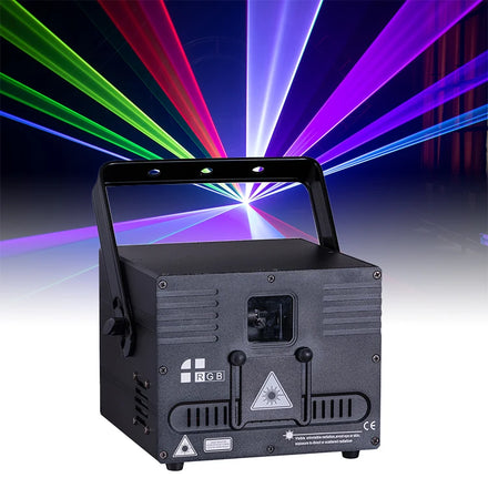 3W Ilda Rgb Full Color Animation Projector Dmx512 Laser Light for Night Club