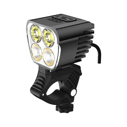 3000 Lumens High Brightness Aluminum Alloy Bicycle Front Light Waterproof IP55 Mountain Bike Professional Cycling Riding Light