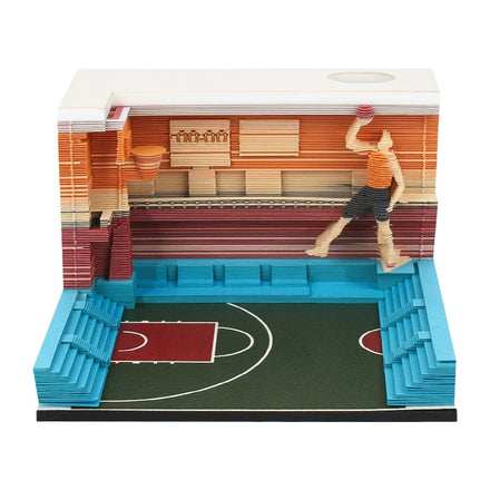2026 New Product Ideas Basketball Model 3D Souvenir Memo Pad Interesting Notepad Gifts