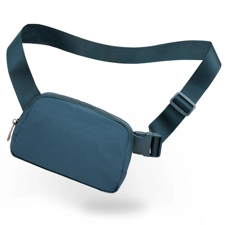 Colorful Waist Pouch Bag with Zipper Closure Nylon Custom Logo Sport Bag for Women