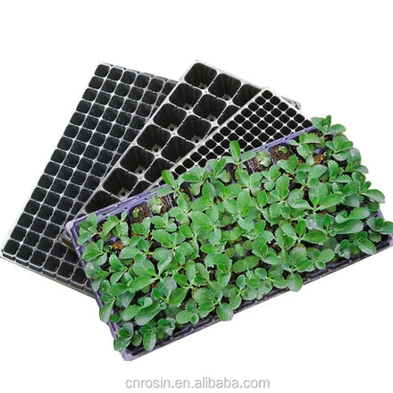 Plastic Nursery Pot Seedling Tray Seed Grow Planter Seeding Garden Seed Starter Pot Tray Plant Propagation Seedling Tray