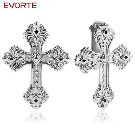 Evorte 10pcs New Stainless Steel Flower Pattern Children's Wedding Ear Weight Piercing Earring Hanger Gauges Body Jewelry