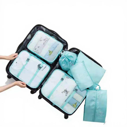 Factory Direct Selling Wholesale Luggage Set Travel Bags Packing Cubes Luggage Organizer Duffel Bag Toiletry Bag