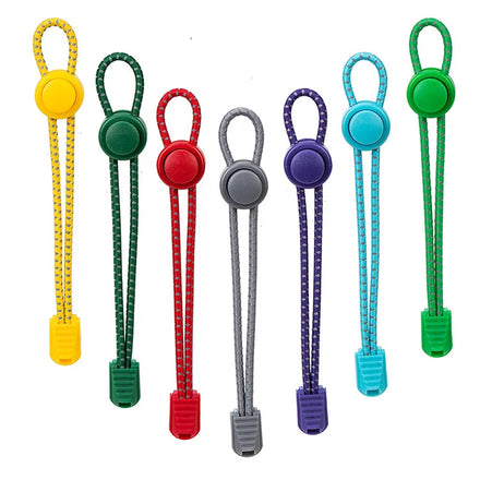 120cm Printed Polyester No-Tie Adjustable Elastic for with Bungee Locking System