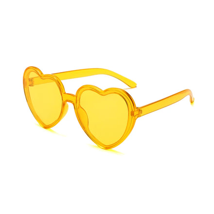 2026 New Heart Sun Glasses for Child Lovely Fashion Kids Sunglasses Christmas New Year Party Sunglasses