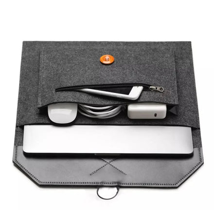 Wholesale Price Felt Factory Custom Office Travel Document File Felt Notebook Holder Laptop Bag