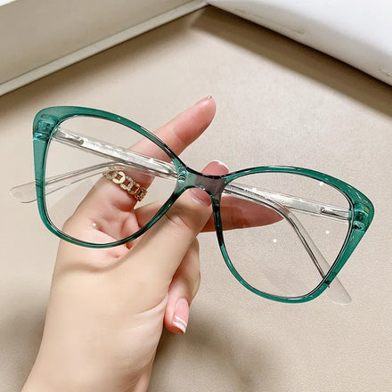 2026 New Fashion Europe and America Women TR90 Cat Eye Optical Frames Glasses Eyewear for Ladies 2025