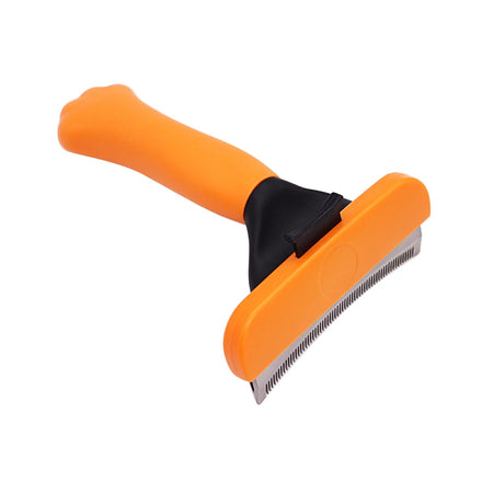 OEM & ODM Professional Pet Cat Dog Self-cleaning Hair Grooming Undercoat Deshedding Brush Tool
