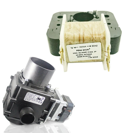 2 Inch 3 Inch 180 Degree 90 Degree Industrial Washing Machine Drain Valve Coil 24VAC