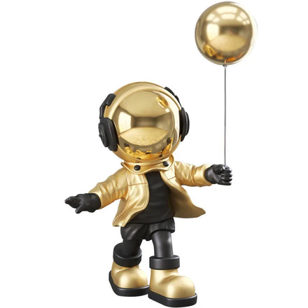 Dropshipping Astronaut Modern for Art Home Decor Fiberglass Modern 48cm Sculpture Astronauts Resin Crafts