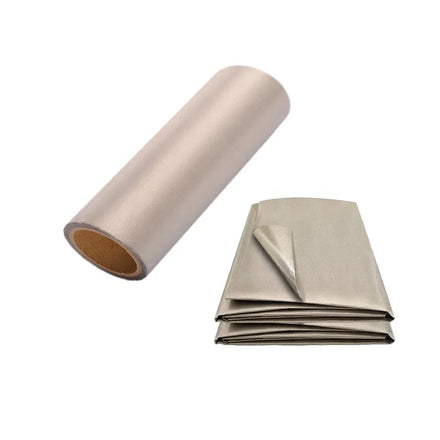 TK-PW-080 Anti-Theft RFID Protection Metallic Silver Grey Lightweight Fabric EMF/RF Shielding Mattress Lining (Boys Girls)