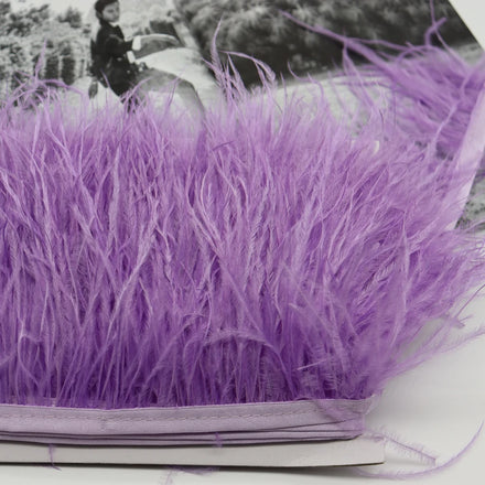 8-10cm Dyed Light Purple Ostrich Feathers for Custom Party Wedding & Festival Clothing Decor Whole Sale
