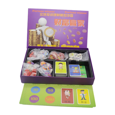 Board Game Manufacturer Custom Printing Family Board Game Pieces Accessories for Adult and Kids