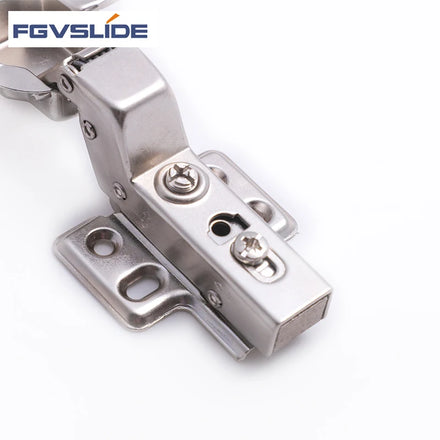 High Quality 35mm Cup Cold Rolled Steel Clip Hydraulic Hinges Soft Close Door Kitchen Bedroom Dining Living Room Hospital School
