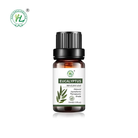 HL- 10ML Eucalyptus Narrow Leaf Essential Oil 100% Pure & Natural Organic Eucalyptus Oil for Aromatherapy | Eucalyptus Radiata