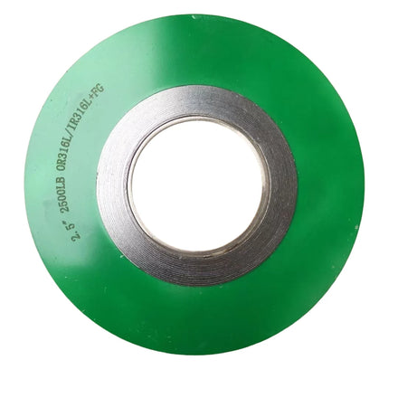 PTFE Inner and Outer Ring Spiral Wound Gasket Low Temperature Resistance LNG LPG Gasket