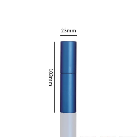 Hot Selling Twist up 10ml Perfume Oil Bottle Travel Size Mini Aluminum Atomizer Spray Perfume Bottle in Stock for Quick Delivery