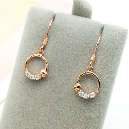 Bulk Wholesale 925 Sterling Silver Earrings Zircon Earrings 925 Drop Earring Fashion Jewelry