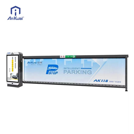 Lifting Parking Advertising Car Parking Barrier System Traffic Barrier with Vehicle Identification System Boom Barrier Gate