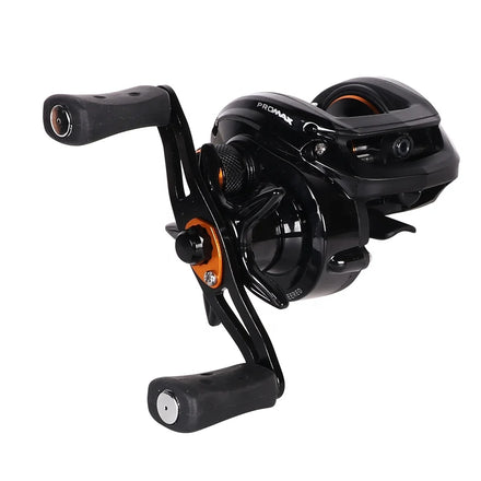 KALIOU PMAX3S Waterproof Left Hand High Speed Baitcasting Fishing Reel Magnetic Brake System 5kg Max Drag Stream River Lake