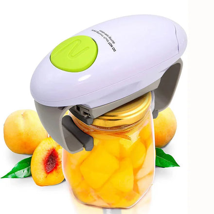 Hot Selling Automatic Tin Opener Canned Electric Bottle Opener Safety Arthritis Sufferers Jar Opener Kitchen Gadgets Tools
