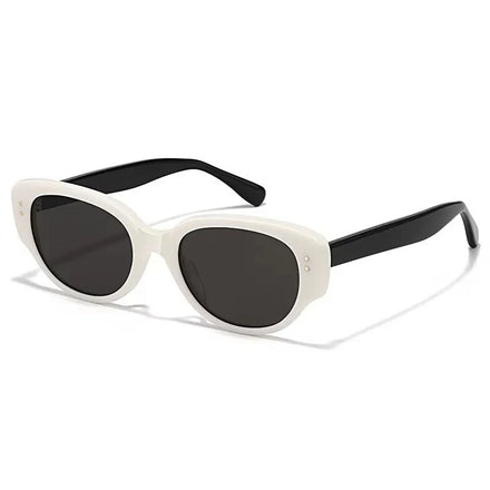 STORY SK346 Fashion Brand Designer UV400 Sun Glasses Cat Eye Large Vintage Trendy Shades Retro Sunglasses for Women