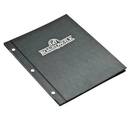 Customizable Screw-Post Menu Cover Pu Leather Dining A4 Screws Menu Cover A5 Screw Post Menu Holder Custom