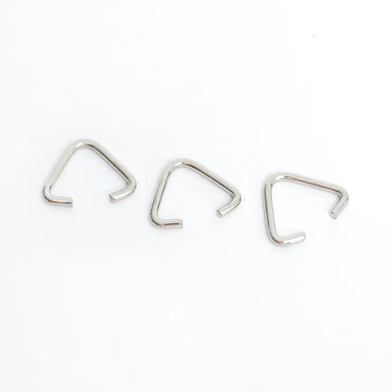 Wholesale DIY Hardware Keychain Accessories Split Triangle Open Jump Rings