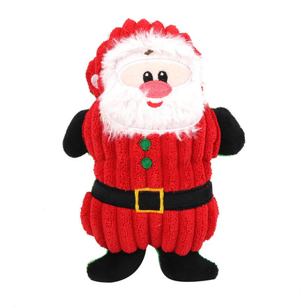 Pet Christmas Toy New Arrival Best Selling Christmas Plush Squeaky Pet Dog Chew Toys Interactive