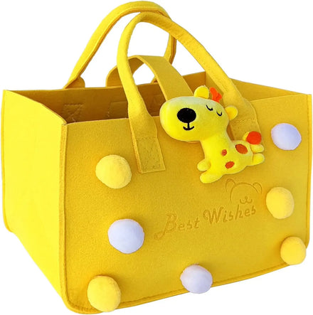 Hot Selling Creative Felt Gift Bags for Kids Birthday Gift Woman Stylish Shopping Party Travel Bag