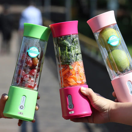Home Kitchen Appliances 500ml Rechargeable 6 Leaves Portable Blender with Private Label Portable Blender