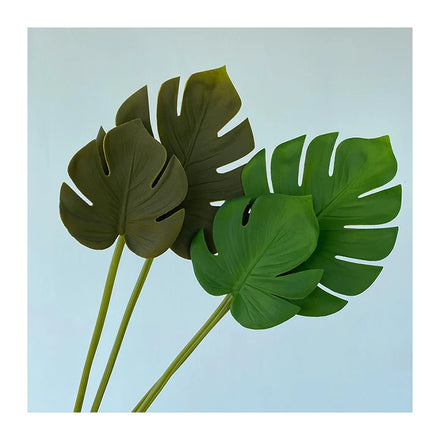 Top Quality Wholesale Factory Price Artificial Plant Wholesale Single Pu Dorsal Lobe