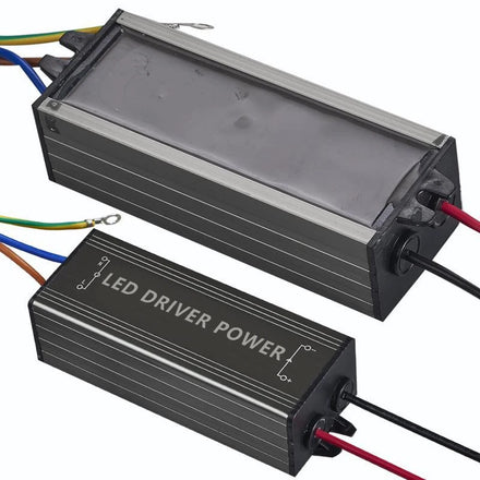 Lebeisenf LED Driver Power Supply 85-265V AC DC 24-36V 12-100W 280-3000mA Aluminum Case Glued Waterproof IP65 Constant Current