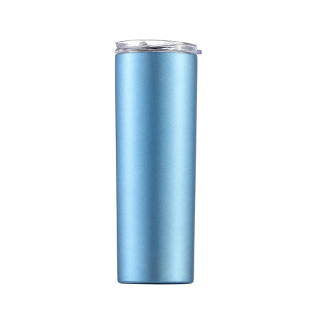 FX Factory 20oz Straight Water Bottle Double Wall Stainless Steel Thermo Mug With Straw Custom Logo Printing Coffee Mug