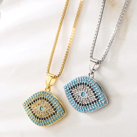 New Arrival Fashion Jewelry 18k Gold Plated Necklace Cubic Zirconia Necklace for Womens Jewelry