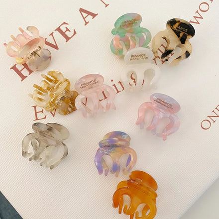 Trending French Barrette Hair Clip Accessories Women Styling 2023 Octopus Hair Claw Cute Children Hair Clip for Girls Kids