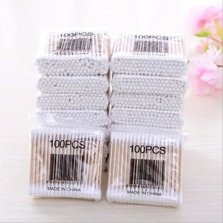 Hot Selling Cotton Bud Bamboo Eco Friendly Cotton Ear Buds Double Pointed Cotton Buds