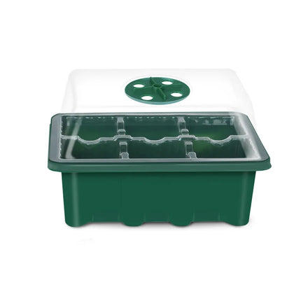 Indoor Plant Growing System Kits with Lid and Vented Humidity Dome Grow Plastic Microgreen Seed Tray
