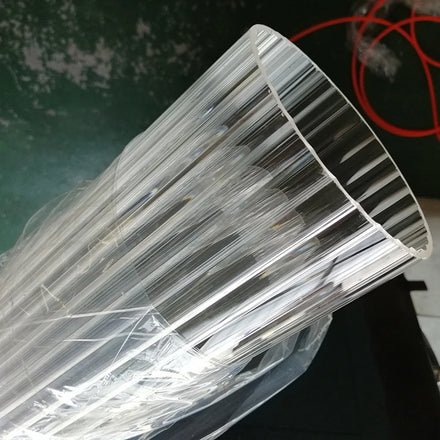 Guangzhou Factory Custom Transparent Special Shaped Pmma Pipe Plastic Acrylic Hollow Tube