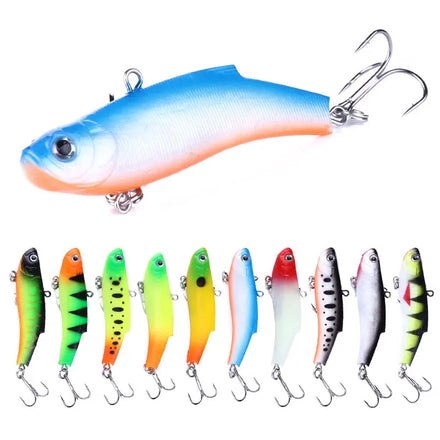 Wholesale SO056 7cm 17g Artificial Soft Plastic Baits VIB Fishing Lures