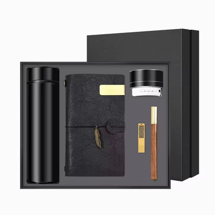 Luxury Promotional A6 Notebook Executive Kit Custom Corporate Business Gift Set