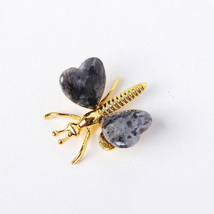 HZ 2025 Semi-Precious Stone Butterfly Necklace Clear Crystal Butterfly Necklace For Women Gift