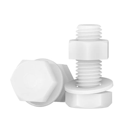 M10 Plastic Screw OEM Flat GB Polycarbonate Pc Transparent Hexagonal Bolt Nut China M5 Nylon Inch Measurement Bolts Nuts Screw