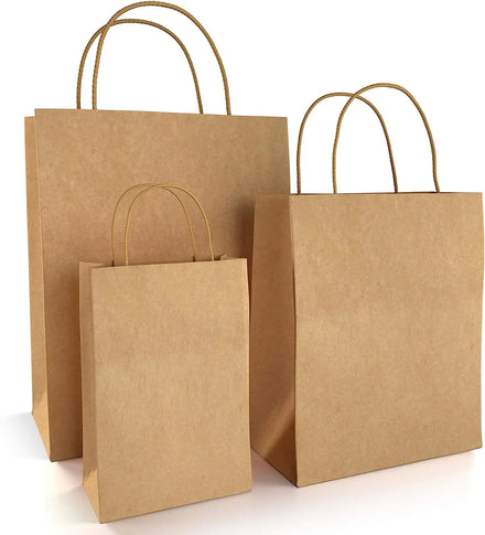 CX Factory Wholesale Custom Size Printed Logo Full Color Package Recyclable Shopping Bags Gift Bag Kraft Paper Bag With Handles