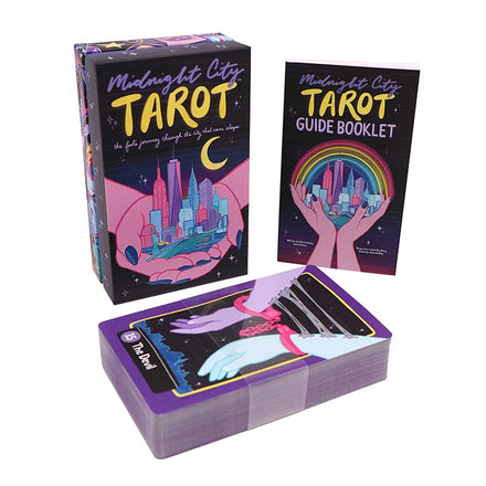 Birth Affirmation Deck Custom Oracle Card Printing Pink and Purple Tarot Cards