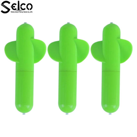 Selco New Design ABS 15g 20g 30g Green Inline Catfish Rig Float